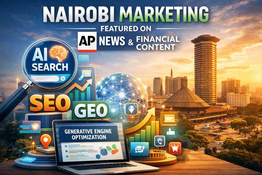Nairobi Marketing Featured on AP News and Financial Content 1 Nairobi marketing features on APNews
