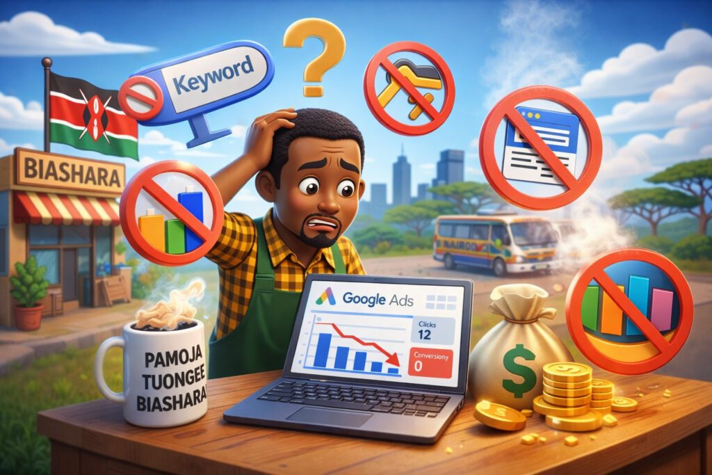 What Are Google Ads? A Complete Guide for Businesses in Kenya (2026) 3 Common google ads mistakes kenyan businesses make